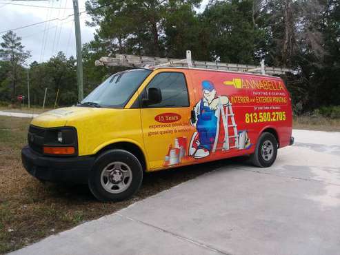 2007 chevy painting van for sale in Brooksville, FL
