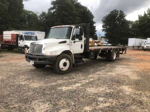 2009 International 24' flatbed with liftgate - cars & trucks - by... for sale in Winder, GA