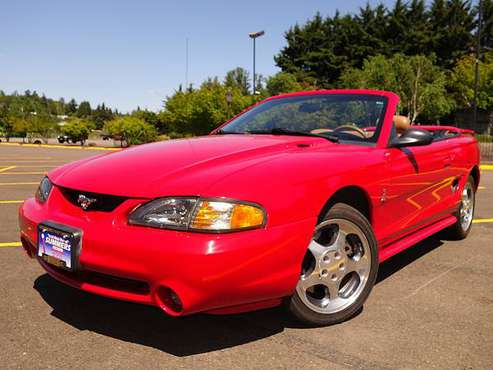 1994 FORD MUSTANG COBRA INDY 500 PACE CAR EDT. 57,000 MILES for sale in Eugene, OR