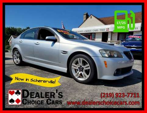 30th Anniversary Sale 2009 Pontiac G8 ONE OWNER V-6 for sale in Schererville, IL