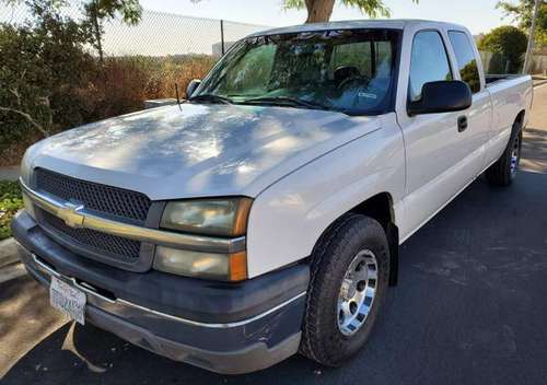 2004 CHEVY SILVERADO WORK TRUCK LONG BED CLEAN TITLE for sale in San Diego, CA