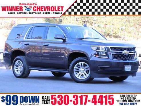 2018 Chevrolet Chevy Tahoe LT for sale in Colfax, CA