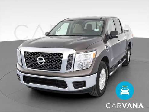 2017 Nissan Titan Crew Cab SV Pickup 4D 5 1/2 ft pickup Brown - -... for sale in Fort Myers, FL