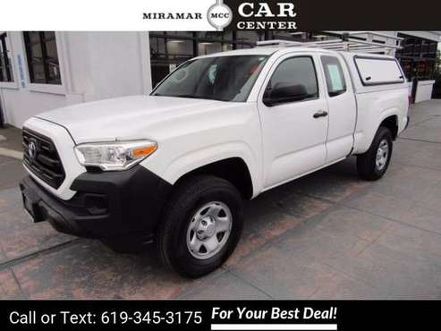 2019 Toyota Tacoma 2WD SR pickup Super White - - by for sale in San Diego, CA
