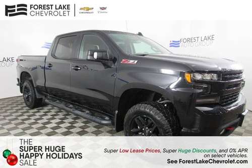 2019 Chevrolet Silverado 1500 4x4 4WD Chevy Truck LT Trail Boss Crew... for sale in Forest Lake, MN