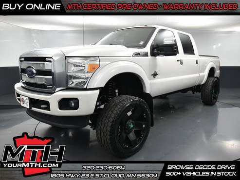 2015 Ford F-350 Super Duty Platinum Crew Cab LB 4WD for sale in ST Cloud, MN
