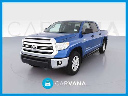 2017 Toyota Tundra CrewMax SR5 Pickup 4D 5 1/2 ft pickup Blue for sale in Waite Park, MN