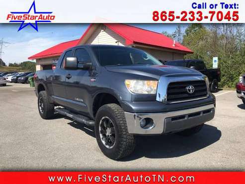 2008 Toyota Tundra SR5 Double Cab 5.7L 4WD for sale in Maryville, TN