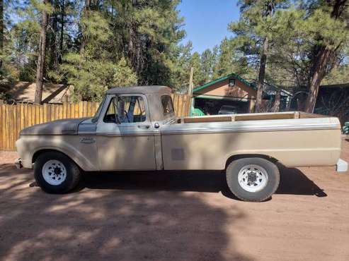 1966 ford f250 camper special truck for sale in Lakeside, AZ