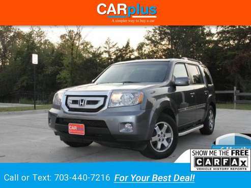 2011 Honda Pilot Touring suv Polished Metal Metallic for sale in CHANTILLY, District Of Columbia