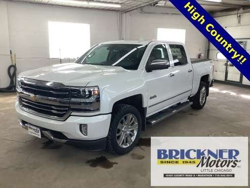 2017 Chevrolet Silverado 1500 High Country Crew Cab 4WD for sale in WI