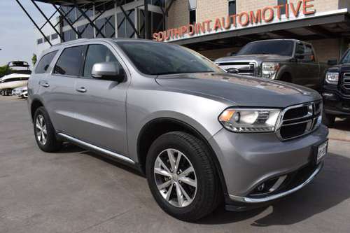 2016 Dodge Durango LIMITED V6 AUTO 3RD ROW LEATHER NAV CAM $2200 DOWN for sale in San Antonio, TX