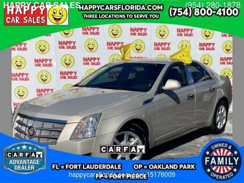 2009 Cadillac CTS 4dr Sdn RWD w/1SA - - by dealer for sale in Fort Lauderdale, FL