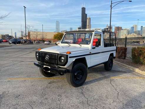 1990 Mercedes G-Class Convertible White/Red - - by for sale in Chicago, IL