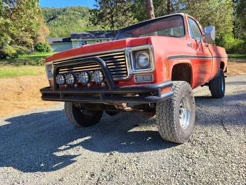 1978 Chevy K20 Camper Special 4x4 for sale in Gold Hill, OR