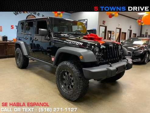 2018 Jeep Rubicon Wrangler JK Unlimited Rubicon 4x4 **Guaranteed... for sale in Inwood, PA