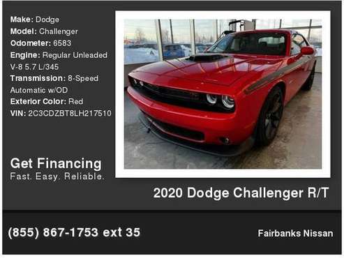 2020 Dodge Challenger R/t - - by dealer - vehicle for sale in Fairbanks, AK
