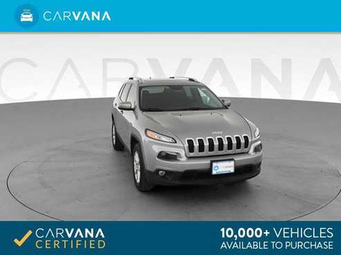 2016 Jeep Cherokee Latitude Sport Utility 4D suv Silver - FINANCE for sale in Pittsburgh, PA