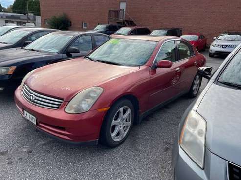 2004 Infiniti G35 Sedan AWD with Leather - - by dealer for sale in Hickory, NC