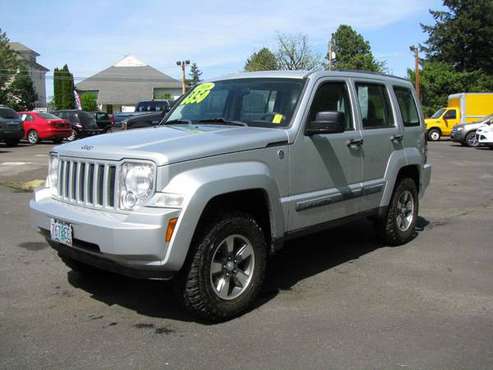 2008 *Jeep* *Liberty* *4WD 4dr Sport* SILVER for sale in Lafayette, OR