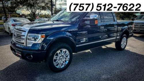 2014 Ford F-150 PLATINUM 4X4, NAVIGATION, HEATED/COOLED SEATS, TOW for sale in Virginia Beach, VA