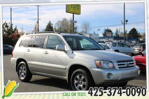2005 Toyota Highlander 4WD! 3RD ROW SEATING! - GET APPROVED TODAY!!!... for sale in Everett, WA