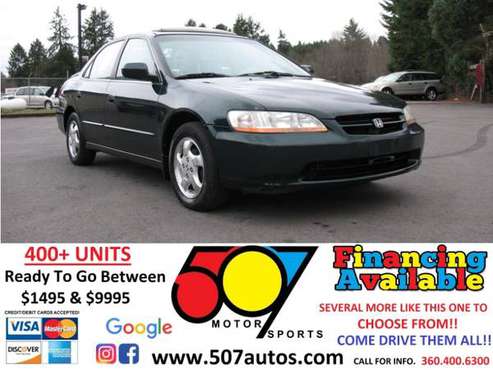 2000 Honda Accord Sdn 4dr Sdn EX Auto w/Leather - cars & trucks - by... for sale in Roy, WA