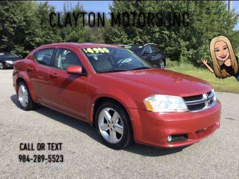 2011 DODGE AVENGER LUX CLAYTON MOTORS INC - - by for sale in Clayton, NC