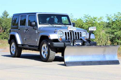 * 2013 JEEP WRANGLER UNLIMITED FREEDOM ED 4X4 * 91k One Owner 6' PLOW for sale in Hampstead, MA