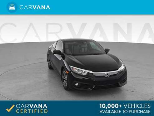 2016 Honda Civic EX-T Coupe 2D coupe Black - FINANCE ONLINE for sale in Akron, OH