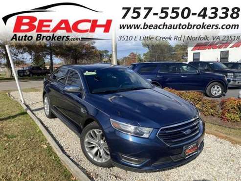 2017 Ford Taurus LIMITED, WARRANTY, LEATHER, NAV, SUNROOF, HEATED/C... for sale in Norfolk, VA