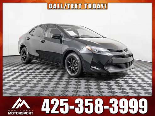 2018 *Toyota Corolla* LE FWD - cars & trucks - by dealer - vehicle... for sale in Everett, WA