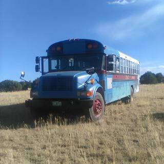 Converted Skoolie Blue Bird School Bus for sale in Walsenburg, CO