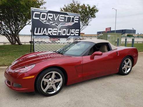 2008 Chevrolet Corvette Convertible NPP, Auto, Chromes, Only for sale in Dallas, TX