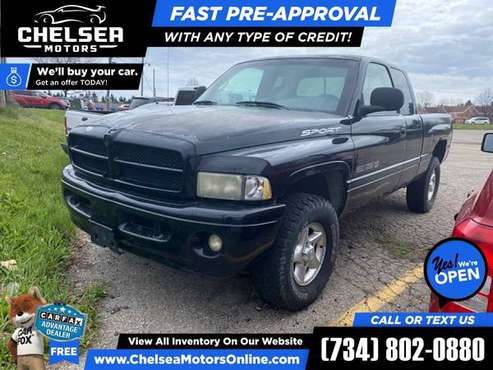 63/mo - 2001 Dodge Ram 1500 ST 4WD! Extended 4 WD! Extended for sale in Chelsea, OH