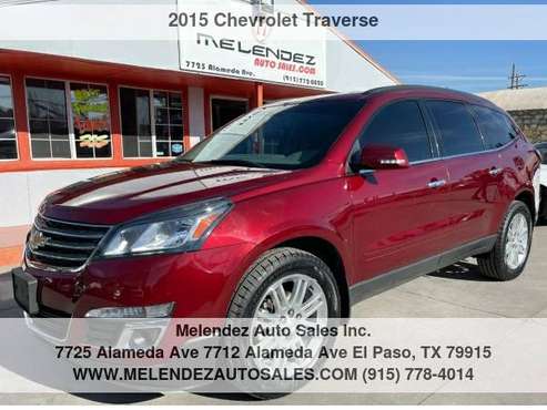 2015 Chevrolet Traverse FWD 4dr LT w/1LT - - by dealer for sale in El Paso, TX