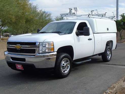 2013 CHEVY 2500 HD WORK TRUCK LOW MILES W/ UTILITY SHELL & LADDER... for sale in Phoenix, TX