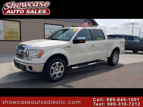 LARIAT!! 2009 Ford F-150 4WD SuperCrew 145" Lariat for sale in Chesaning, MI