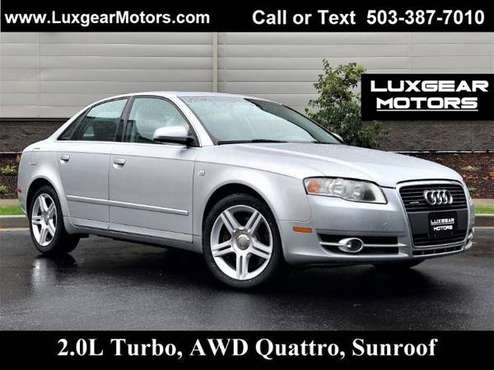 2007 Audi A4 2.0L Turbo, Quattro AWD, Leather, Sunroof for sale in Milwaukie, OR