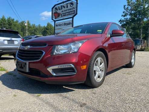 2015 Chevy Cruze LT with 80K - - by dealer - vehicle for sale in Buxton, ME
