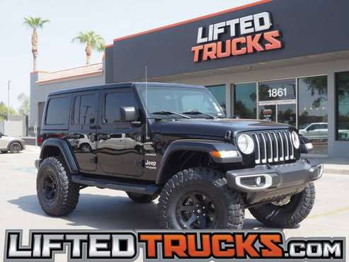 2020 Jeep Wrangler Unlimited SAHARA HARD TOP - Lifted Trucks - cars... for sale in Mesa, AZ
