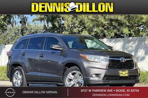 2015 Toyota Highlander Limited - - by dealer - vehicle for sale in Boise, ID