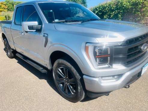 2021 Ford F150 Super Cab-Rare Silver Metallic, ONLY 1900 miles - cars for sale in Duluth, MN
