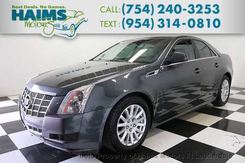 2012 Cadillac CTS 4dr Sedan 3.0L RWD for sale in Lauderdale Lakes, FL