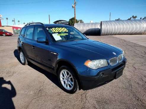 2005 BMW X3 X3 4dr AWD 2 5i FREE CARFAX ON EVERY VEHICLE - cars & for sale in Glendale, AZ