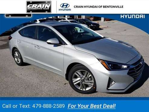 2019 Hyundai Elantra Value Edition sedan Silver for sale in Bentonville, AR