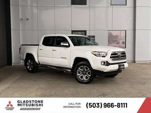 2017 Toyota Tacoma 4x4 4WD Truck Limited Double Cab - cars & trucks... for sale in Milwaukie, OR