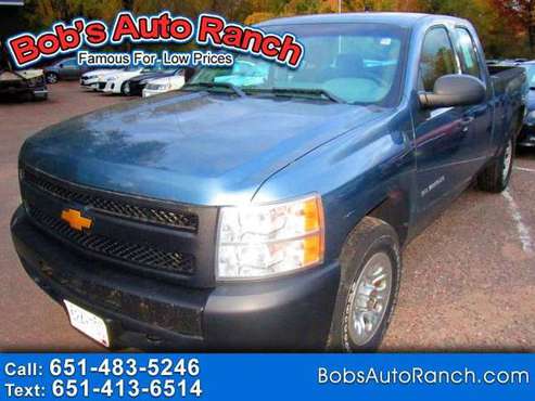 2011 Chevrolet Silverado 1500 4WD Ext Cab 143.5 Work Truck - cars &... for sale in Lino Lakes, MN