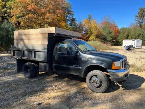 2001 Ford F450 7 3 powerstroke dump truck 4x4 - - by for sale in Newport, NH