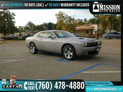 2015 Dodge Challenger SXT FOR ONLY 318/mo! - - by for sale in Vista, CA